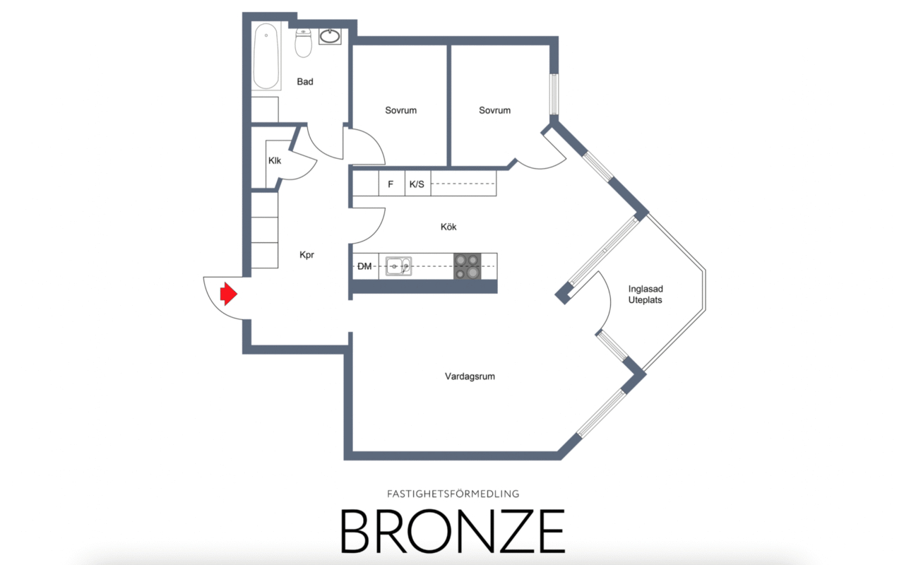 bronzefastighet
