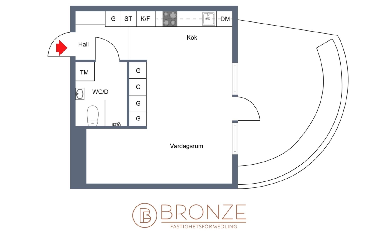 bronzefastighet