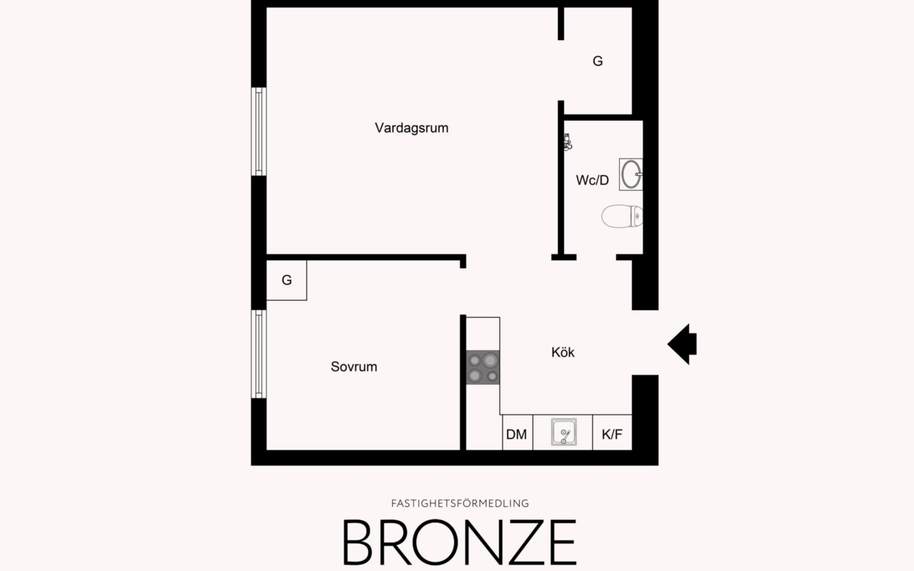 bronzefastighet
